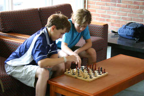 Vermont Chess Camp at registration