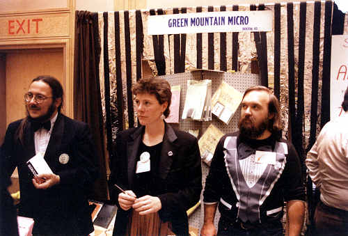 Green Mountain Micro staff in halcyon days