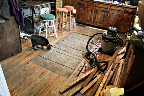 Kitchen floor