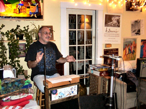 Practicing theremin at home