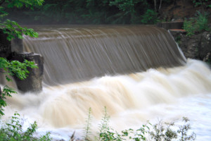 Dam in High Water